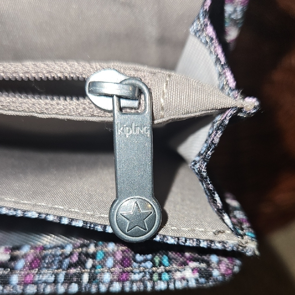 Kipling RFID Safe Clutch Wallet with Multicolor Pattern - Picture 7 of 7